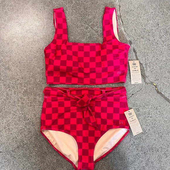 NWT Albion 2 Piece Swimsuit Sz S - Picture 1 of 3